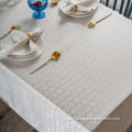 100%Polyester Jacquard Tablecloth for restaurant